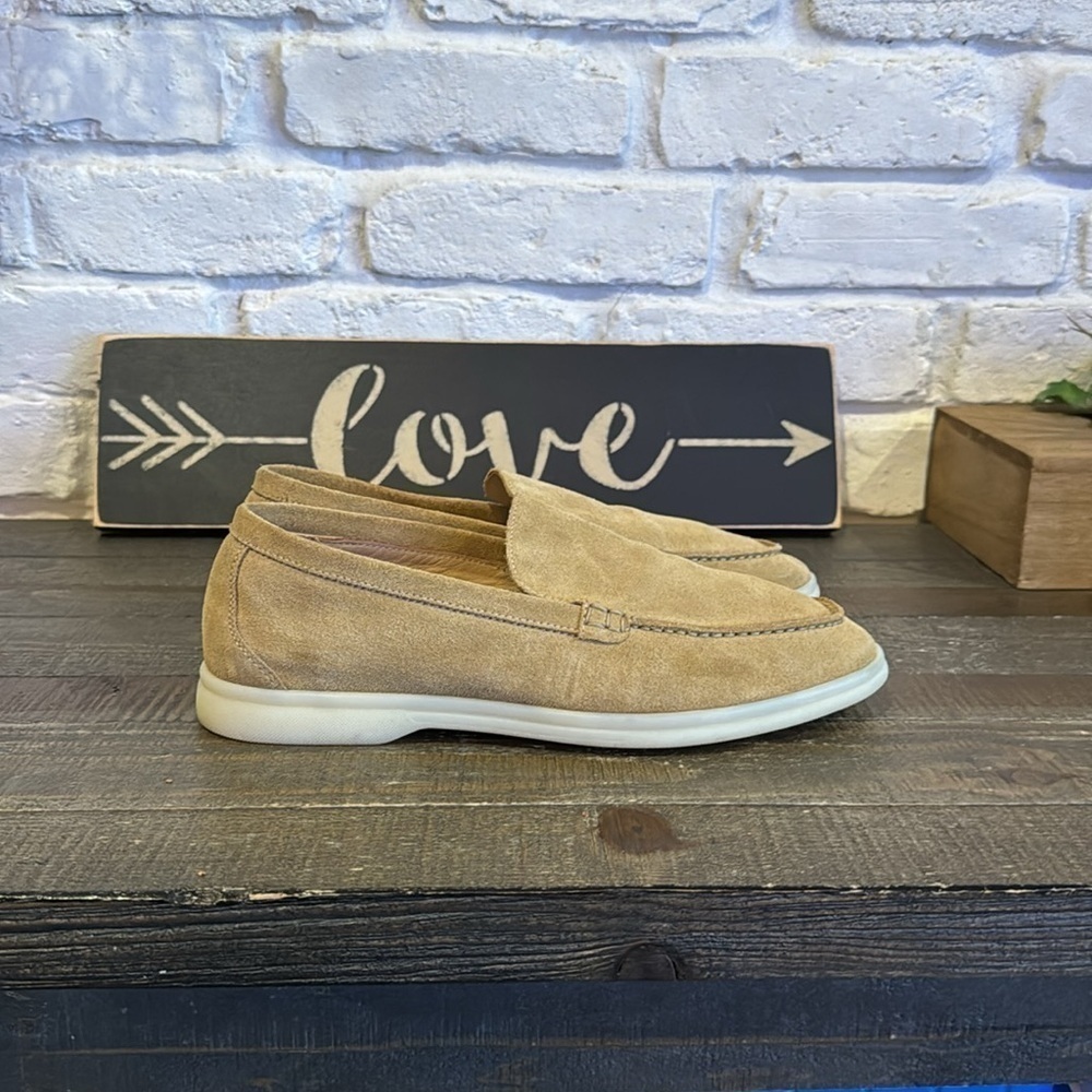 Men’s scarosso suede loafers - Picture 2 of 8